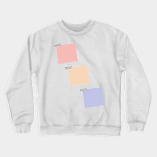 Triple Note Crewneck Sweatshirt